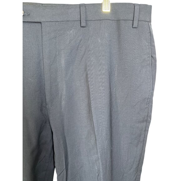 Lauren Ralph Lauren Mens Pant Size 38‎ X 32 High Performance Wool Stretch Navy - Picture 4 of 9
